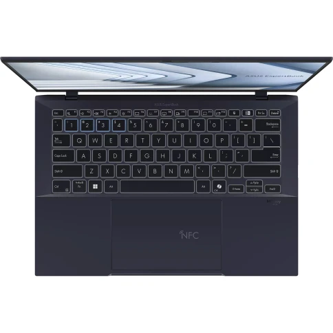 Ноутбук/ ASUS B9403CVAR-PP1795 14"(2880x1800 OLED)/Intel Core 7 150U(1.8Ghz)/32768Mb/1024PCISSDGb/noDVD/Int:shared/Cam/BT/WiFi/63WHr/war 1y/0.95kg/Star Black/DOS + магн корп; NumberPad; чехол; кабель microHDMI--RJ45 фото 8