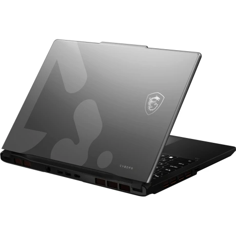 Ноутбук MSI Cyborg 15 Max C2WG-013XRU Core 7 240H 16Gb SSD1Tb NVIDIA GeForce RTX 5070 8Gb 15.6" IPS FHD (1920x1080) FreeDOS grey WiFi BT Cam (9S7-15T111-013) фото 5