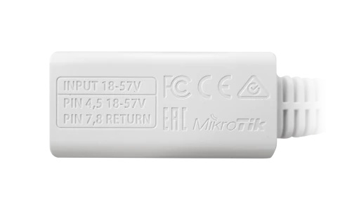 Инжектор/ MikroTik Gigabit PoE adapter фото 2