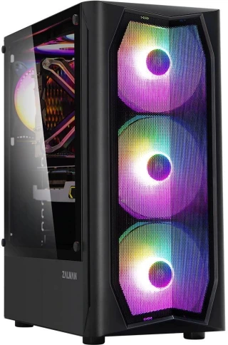 Корпус Zalman N4 REV.1 черный ATX 5x120mm 2x180mm 2xUSB2.0 1xUSB3.0 audio bott PSU [N4 REV.1 BLACK] фото 11