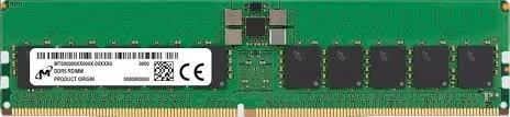Память оперативная/ Micron 32GB DDR5 4800MT/s CL40 ECC Registered DIMM 288pin фото 1