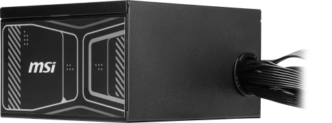 Блок питания ПК/ Power Supply MSI MAG A850GN PCIE5, 850W 80+ Gold (ATX, 3.1, PCIe 5.1, Non-modular, 1x24(20+4)pin, 2xCPU 8(4+4)pin, 2xPCIe*2 8(6+2)pin, 1x12VHPWR (450W), 4xSATA3, 4xMOLEX4pin, Active, 120x120mm, 140x150x86mm, APFC, black) фото 9