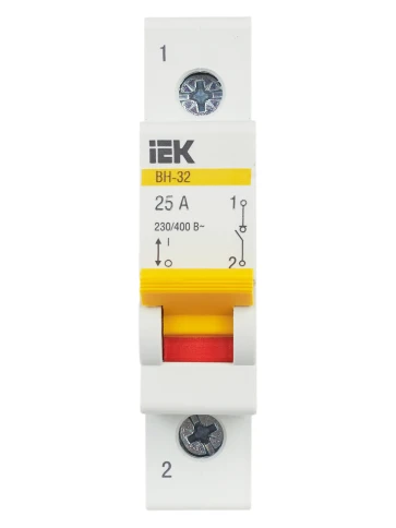 KARAT Выключатель нагрузки (мини-рубильник) ВН-32 1P 25А IEK фото 10
