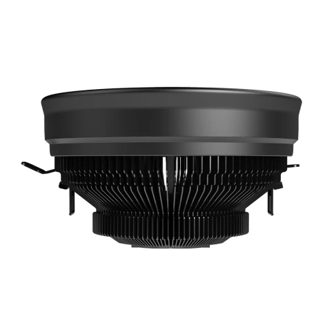 Кулер для процессора/ CPU Cooler PCCooler E126M PRO (92W, 4-pin PWM, 70mm, Al/Cu, -mm, FRGB, 1x120mm, 65.46CFM, 29.8dBA, 1600RPM, S: 1700/1200/115X, AM5/AM4, black) фото 4
