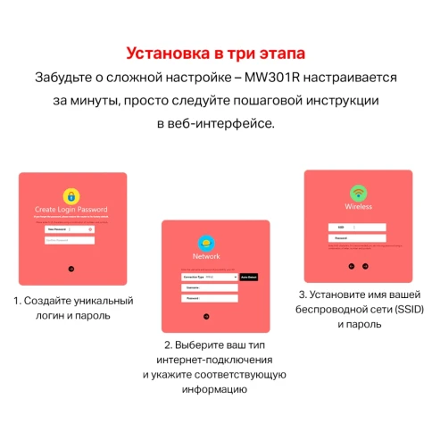 Маршрутизатор/ N300 Wi-Fi роутер, 1 WAN 10/100 Мбит/с + 2 LAN 10/100 Мбит/с, 2 fixed antennas фото 8