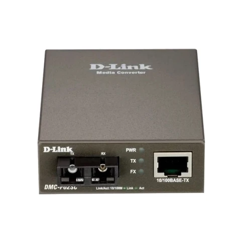 Медиаконвертер/ DMC-F02SC Media Converter 100Base-TX to 100Base-FX, SC, Multi-mode, 1310nm, 2KM, Stand-alone фото 1