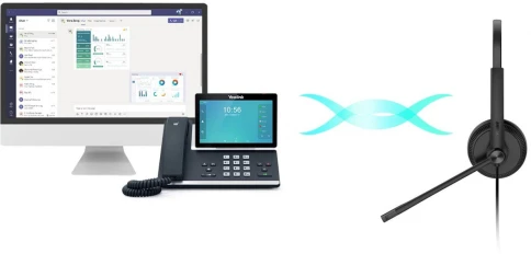 Гарнитура проводная/ Yealink UH34 Lite Dual UC [1308049] фото 2