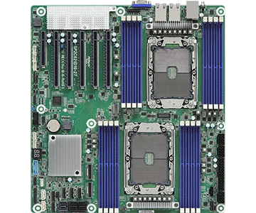 Материнская плата/ ASRock SP2C621D16-2T, EEB, 2x (LGA 4189) 3rd Gen Intel Xeon Scalable, 8+8 DIMM slots (1DPC), DDR4 RDIMM, LRDIMM, 5x PCIe4.0 x16, 1x PCIe4.0 x8, 2x SlimSAS (PCIe4.0 x8), 1x M.2 (PCIe4.0 x4), 14x SATA 6Gb/s, 2x RJ45 (10GbE) by Intel® X710 фото 1