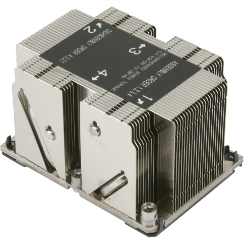 Радиатор/ 2U Passive CPU HS for X11 Purley, Narrow Retention Mechanism фото 2