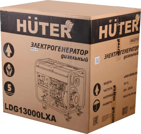 Генератор Huter LDG 13000LXA 9.5кВт фото 9