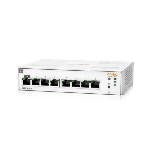 Коммутатор HPE JL810A HPE Aruba Instant On 1830 8G Web-managed fanless Switch фото 1