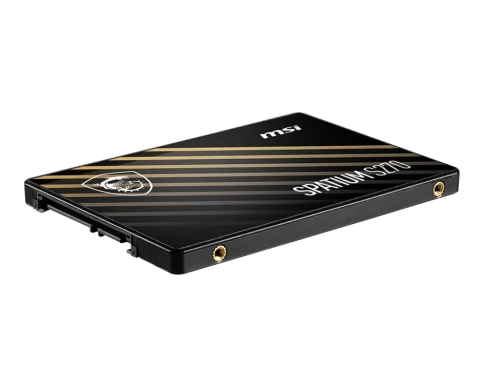 MSI SSD SPATIUM S270, 960GB, 2.5" 7mm, SATA3, 3D TLC, R/W 500/450, IOPs 55 000/80 000, TBW 500, DWPD 0.28 (5 лет) фото 6