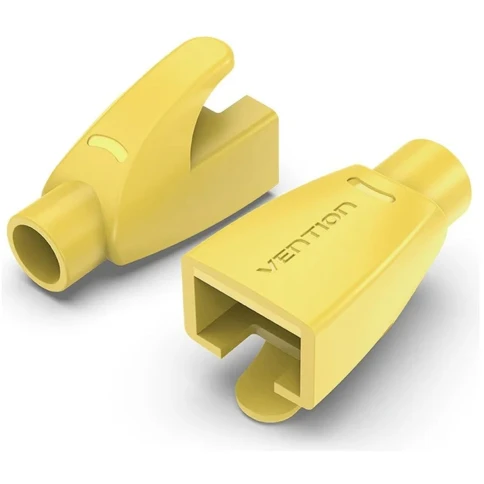 Колпачки изолирующие Vention IODY0-50 для разъемов RJ-45 (50шт.) - Жел фото 1