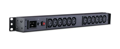 Блок распределения питания/ PDU CyberPower PDU20BHVIEC12R 1U type фото 1