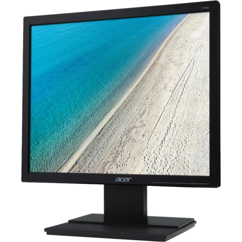 Монитор/ ACER V196LBB 19'', Black Matt, 5:4, IPS, 1280x1024, 5ms, 250cd, 75Hz, VGA,  Vesa:100x100 фото 3