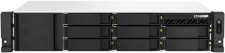Сетевое хранилище без дисков/ SMB QNAP TS-864eU-RP-8G NAS, 8-tray 3,5"/2,5" w/o HDD, 4-core Intel Celeron N5095 2.0-2.9 GHz, 8GB DDR4 max, 2x2.5GbE LAN, 2U Rackmount, 2x300W PSU.  W/o rail kit RAIL-B02 фото 2
