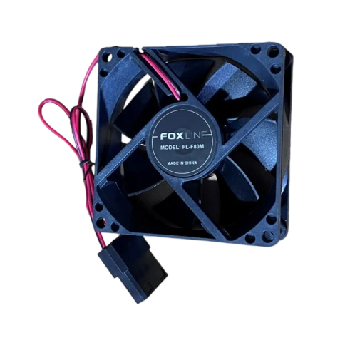 Охлаждение корпуса/ Case Cooler Foxline FL-F80M, 80mm, Molex connector фото 1