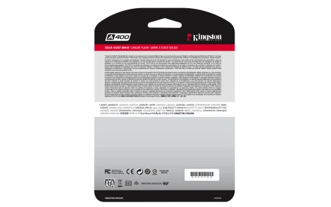 Твердотельный накопитель/ Kingston SSD A400, 240GB, 2.5" 7mm, SATA3, 3D TLC, R/W 500/350MB/s, TBW 80, DWPD 0.3 (36 мес) фото 5