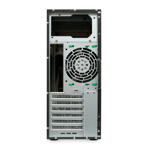 Серверный корпус/ 4-trays Workstation Chassis 2 x 5.25" drive bays 4 x 3.5" swappable HDD trays; 4-port 6 Gbps SAS/ SATA to SATA HDD; no PSU onboard (AC-PS7500 optional) фото 4