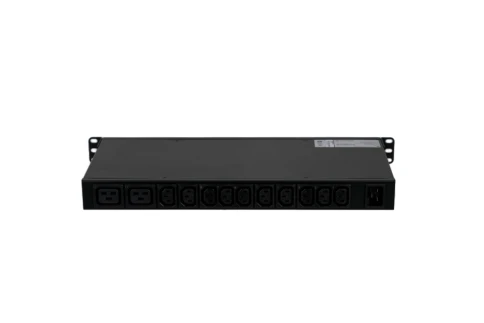 БРП Uniprom, с мониторингом, 1U, 240В, 1Ф, 16A, 10xC13 2xC19, 2м, IEC320 C20 фото 3