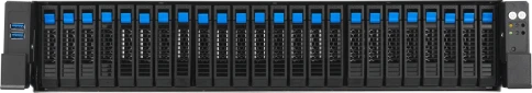 Серверная платформа/ ASUS RS720-E12-RS24G, 2U, 2x LGA4710, 32x DDR5, 24x 2.5 NVME (or 8NVME+16 SATA*/SAS*), 2 x M.2 Gen5 x2 (2280/2260)(VROC required for RAID), 6 x PCIe x8 or 3x PCIe x16 + 2 x PCIe  x16 + 2 x OCP3.0, 1 x Management Port, 1+1 3200W фото 7