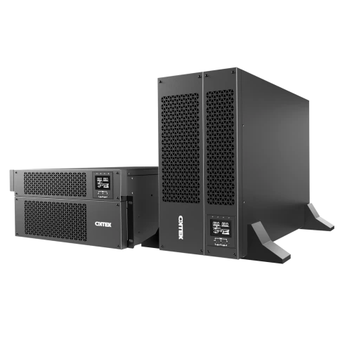 Источник бесперебойного питания/ ONTEK SM RT 10 (SB) BUL10, 10 кВА/10 кВт (PF=1) с внутренними аккумуляторными батареями 20шт/9Ач с расчетным сроком службы 10 лет, выходными клеммами и выходными розетками 8шт х С13, 4шт х С19, с выключателем сервисного ба фото 1