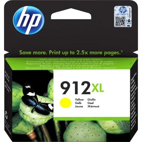 Картридж/ HP 912XL High Yield Yellow Original Ink Cartridge фото 1