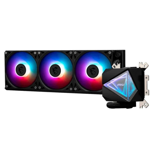 Жидкостная система охлаждения MSI MAG CORELIQUID I360 3x ARGB Gen2 Fan, ARGB Gen2 Block, Color Box фото 1