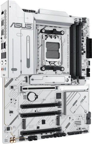 Материнская плата Asus X870 MAX GAMING WIFI7 W SocketAM5 AMD X870 4xDDR5 ATX AC`97 8ch(7.1) 2.5Gg RAID+HDMI фото 3