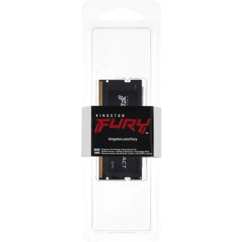 Память оперативная/ Kingston 16GB 6000MT/s DDR5 CL38 SODIMM FURY Impact XMP фото 3