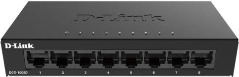 Коммутатор D-Link DL-DGS-1008P/E1A фото 1
