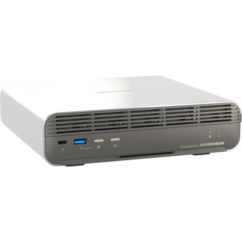 Сетевое хранилище без дисков/ SMB QNAP TBS-h574TX-i5-16G 5-bay E1.S or M.2 2280 PCIe NVMe, Intel Core i5-1340PE 12C(4P+8E)/16T up to 4.50GHz, 16 GB RAM, 1 x 10 GBASE-T, 2xUSB 3.2 Gen 1 port, 1xUSB 2.0 port, HDMI Output фото 2