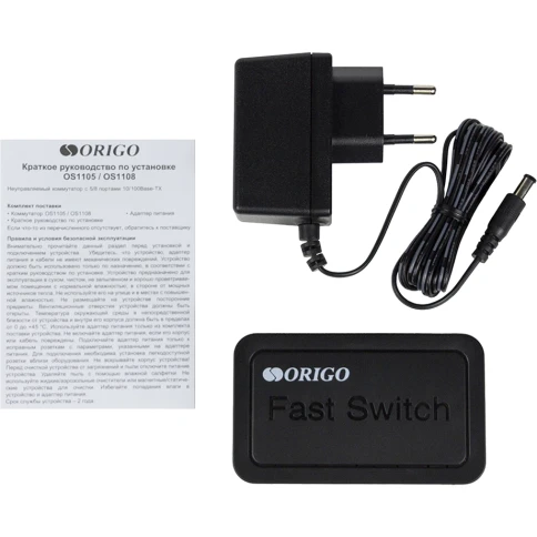 Коммутатор/ Unmanaged Switch 5x100Base-TX, plastic case фото 6