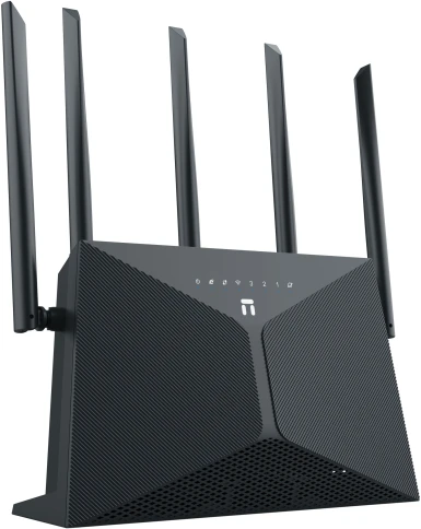 Маршрутизатор/ Netis AX3000 Wireless Dual Band Gigabit Router, 5*5dBi external fixed antennas, FXS,   IPTV function and full dual access support фото 2