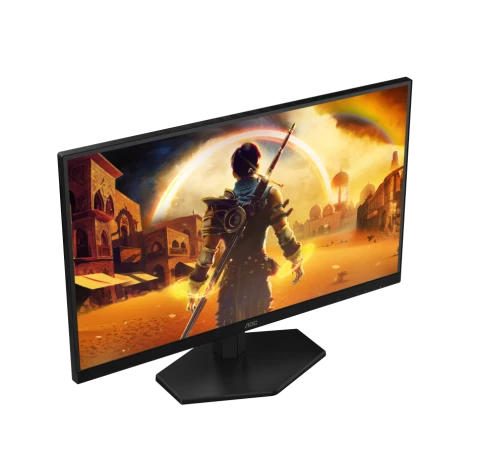 AOC Q27G42ZE 27" 2560x1440, IPS, 240Hz, 80M:1, 300cd,  0.3ms, 2xHDMI 2.0, DisplayPort 1.4, VESA, 3Y, Black/Red фото 3