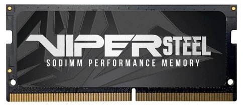 Оперативная память DDR4 16Gb 2666MHz Patriot PVS416G266C8S Viper Steel RTL PC4-21300 CL18 SO-DIMM 260-pin 1.2В Ret [PVS416G266C8S] фото 1