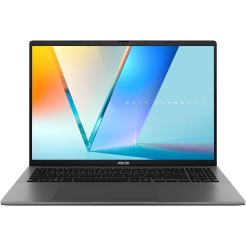 Ноутбук/ ASUS S3607AA-SH108 16"(1920x1200 OLED)/Intel Ultra 7  355(1.7Ghz)/32768Mb/1024PCISSDGb/noDVD/Int:Shared/Cam/BT/WiFi/70WHr/war 1y/1.7kg/Matte Gray/noOS фото 1