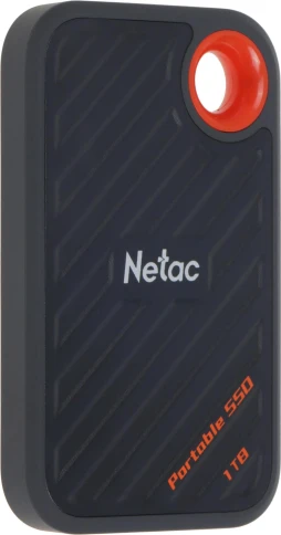 Накопитель SSD Netac USB-C 1000Gb NT01ZX20-001T-32BL ZX20 2.5" синий фото 4