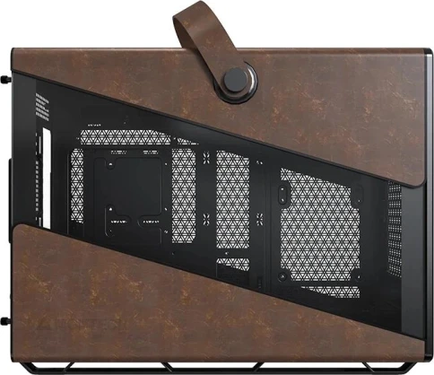 Корпус Montech Heritage (B) черный без БП mATX 9x120mm 2x140mm 2xUSB3.0 audio bott PSU фото 4