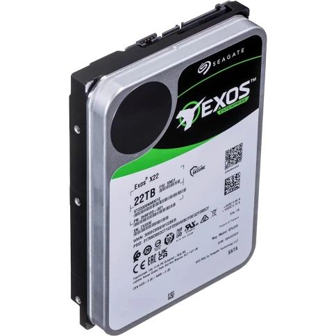 Жесткий диск/ RECERTIFIED HDD Seagate SATA3 22Tb Exos X22 7200 512Mb фото 4
