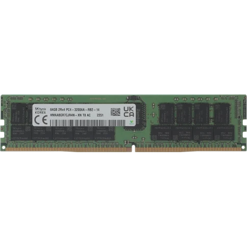 Память оперативная/ Hynix DDR4 3200MHz RDIMM 64GB фото 1