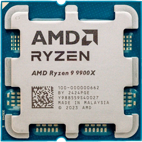 Процессор/ APU AM5 AMD Ryzen 9 9900X (Granite Ridge AM5, 12C/24T, 4.4/5.6GHz, 64MB, 120W, Radeon Graphics) OEM фото 1