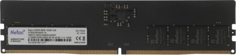 Модуль памяти Netac DIMM 16GB DDR5-5600 NTBSD5P56SP-16 фото 1