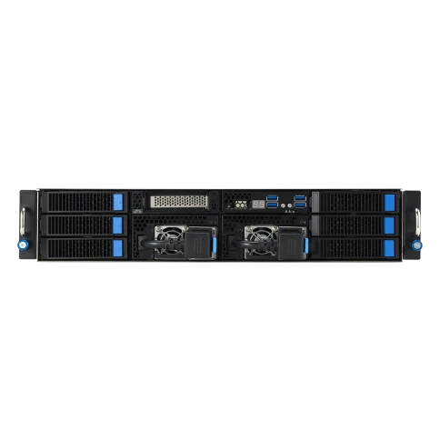 Серверная платформа/ ASUS ESC4000A-E12-SKU1, 2U GPU, 1 x SP5 LGA6096 EPYC 9004 (400W), 12DIMM DDR5, 2 x 2.5" SATA/SAS*/NVMe + 2 x 3.5" SATA/SAS*/NVMe + 2 x 3.5" SATA/SAS*,2 x GbE LAN (I350), 1+1 2600W фото 11