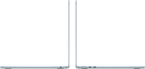 Ноутбук Apple MacBook Air A3240 M4 10 core 16Gb SSD512Gb/10 core GPU 13.6" Liquid Retina (2560x1664) macOS lt.blue WiFi BT Cam (MC6U4LL/A) фото 2
