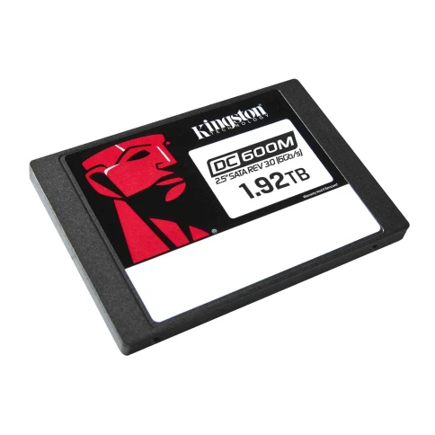Твердотельный накопитель/ Kingston SSD DC600M, 1920GB, 2.5" 7mm, SATA3, 3D TLC, R/W 560/530MB/s, IOPs 94 000/78 000, TBW 3504, DWPD 1 (12 мес) фото 2
