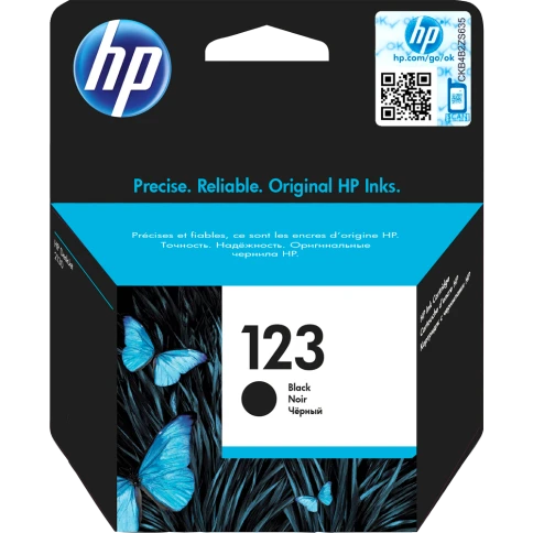 Картридж/ HP 123 Black Ink Cartridge фото 1