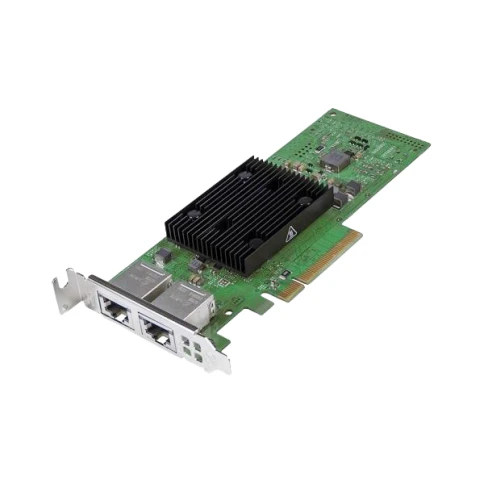 Сетевой адаптер/ Broadcom 57416 Dual Port 10GbE BASE-T Adapter, Low Profile фото 2