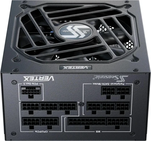Блок питания Seasonic ATX 1200W VERTEX GX-1200 80+ gold (20+4pin) APFC 135mm fan 18xSATA Cab Manag RTL [VERTEX GX-1200 12122GXAFS] фото 6