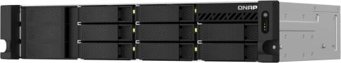 Сетевое хранилище без дисков/ SMB QNAP TS-864eU-RP-8G NAS, 8-tray 3,5"/2,5" w/o HDD, 4-core Intel Celeron N5095 2.0-2.9 GHz, 8GB DDR4 max, 2x2.5GbE LAN, 2U Rackmount, 2x300W PSU.  W/o rail kit RAIL-B02 фото 4